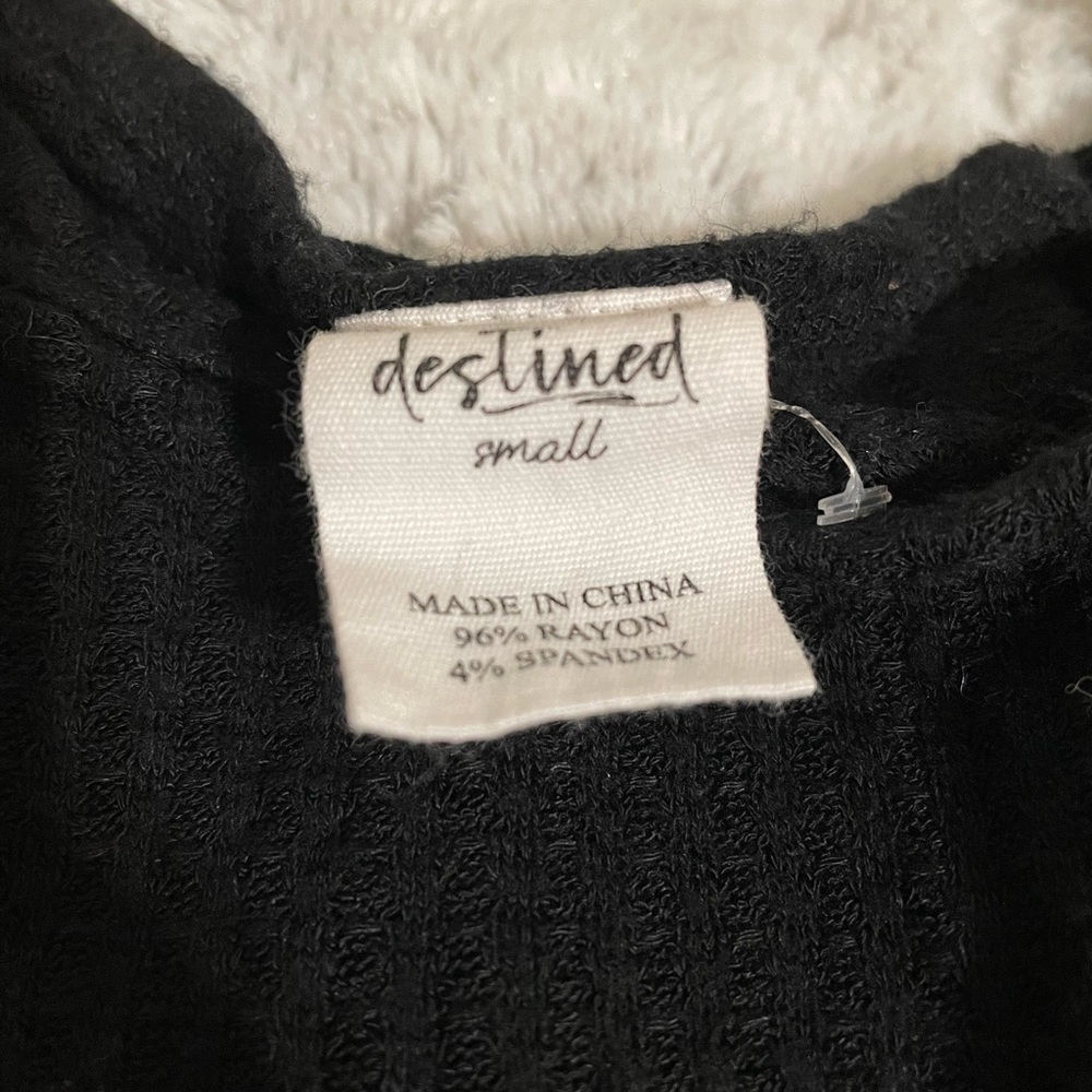 Black thermal long sleeve